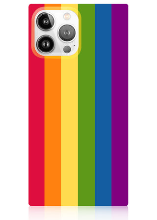 Quad Phone Case- Rainbow