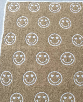 Smiley Buttery Blankets