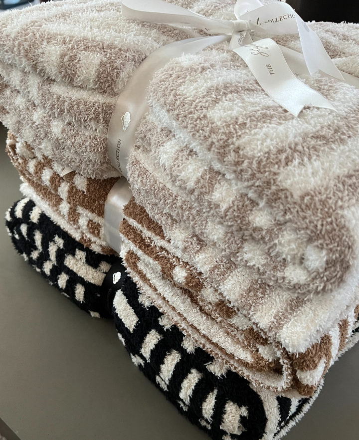 Basketweave Buttery Blanket- Summer Weight