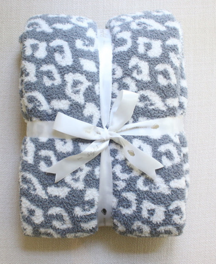 Leopard Buttery Blanket- Summer Weight