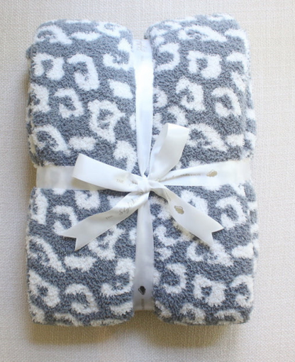 Leopard Buttery Blanket- Summer Weight