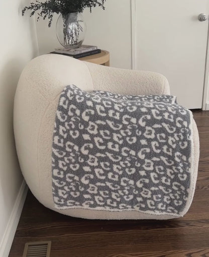 Leopard Buttery Blanket- Summer Weight