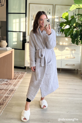 Solid Buttery Robe- Pre Order 5-30
