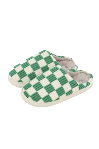 Checkered Slipper
